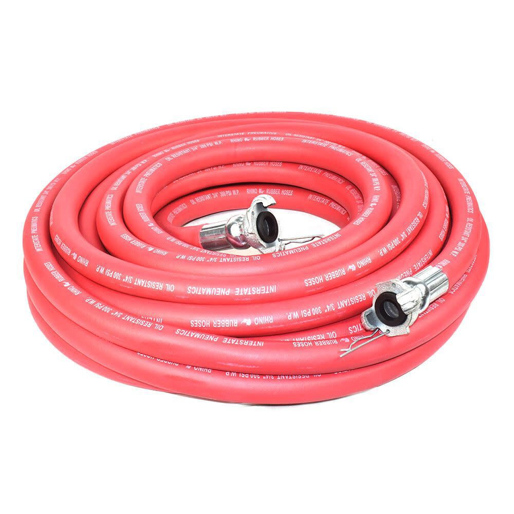 Jack Hammer Red Rubber Hose 3/4 Inch x 50ft HJ19-050E