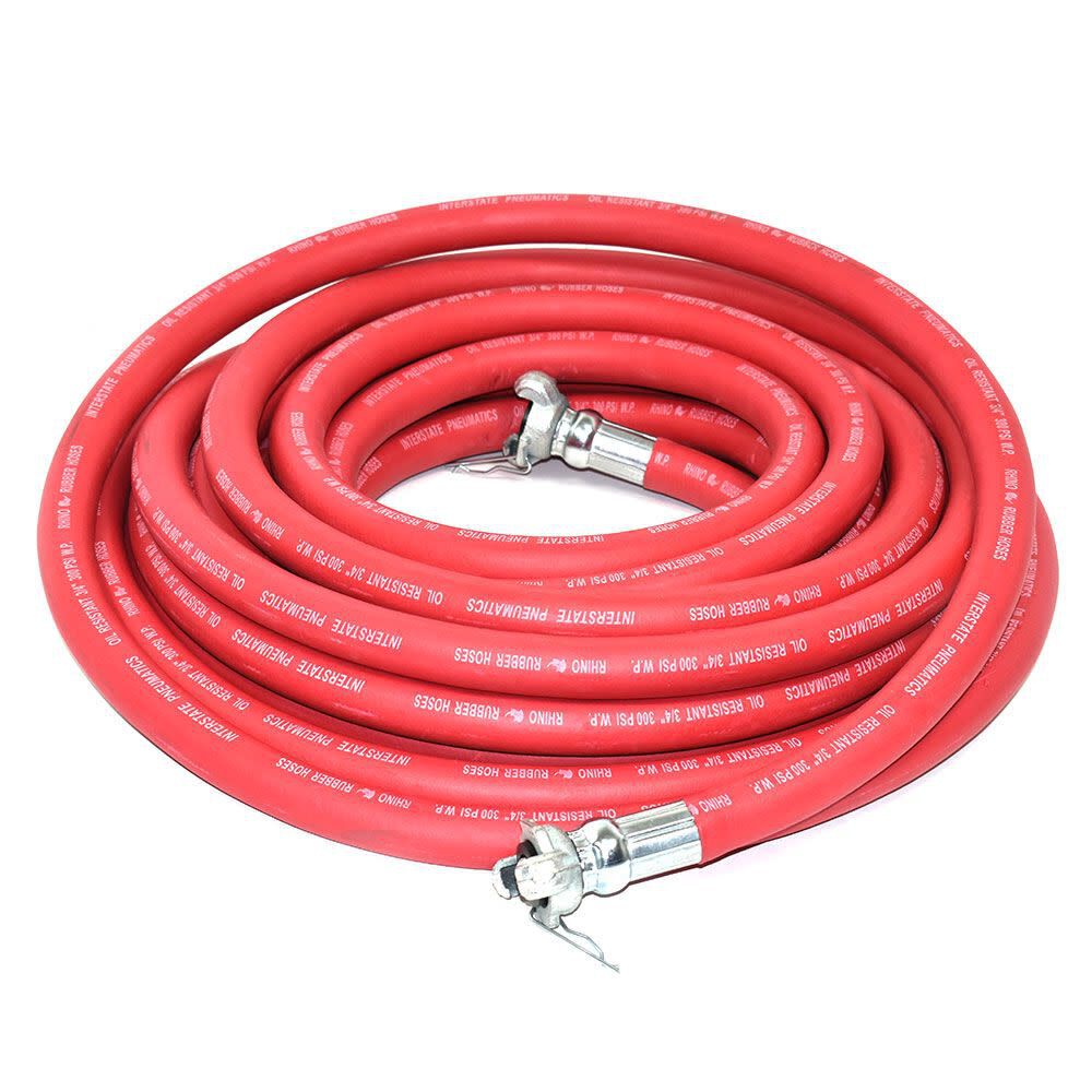 Jack Hammer Red Rubber Hose 3/4 Inch x 50ft HJ19-050E