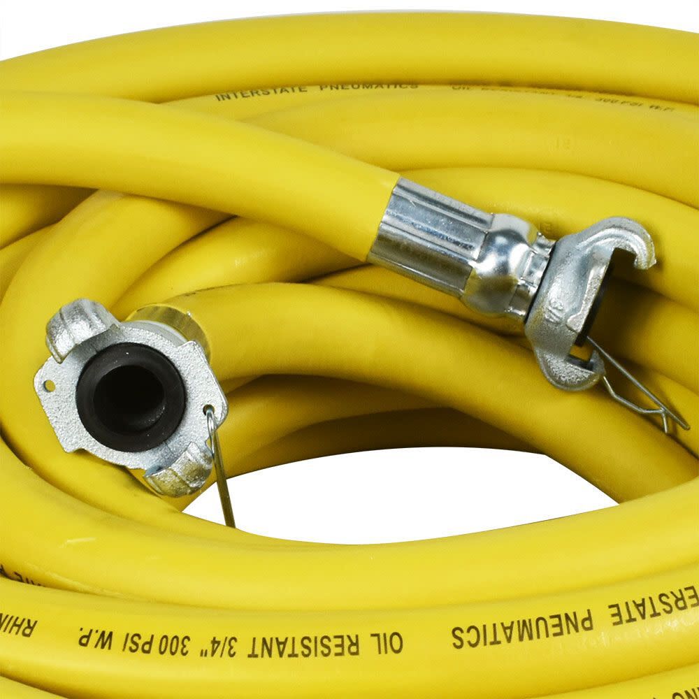 Jack Hammer Yellow Rubber Hose 3/4 Inch x 50ft 300 PSI HJ59-050E