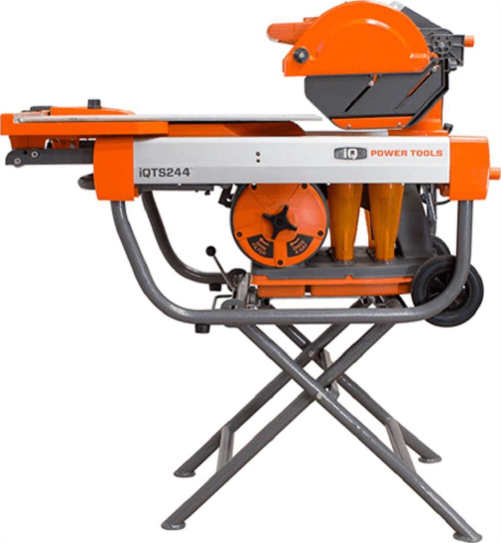 10 in Dry Cut Tile Saw with Integrated Dust Control IQTS244