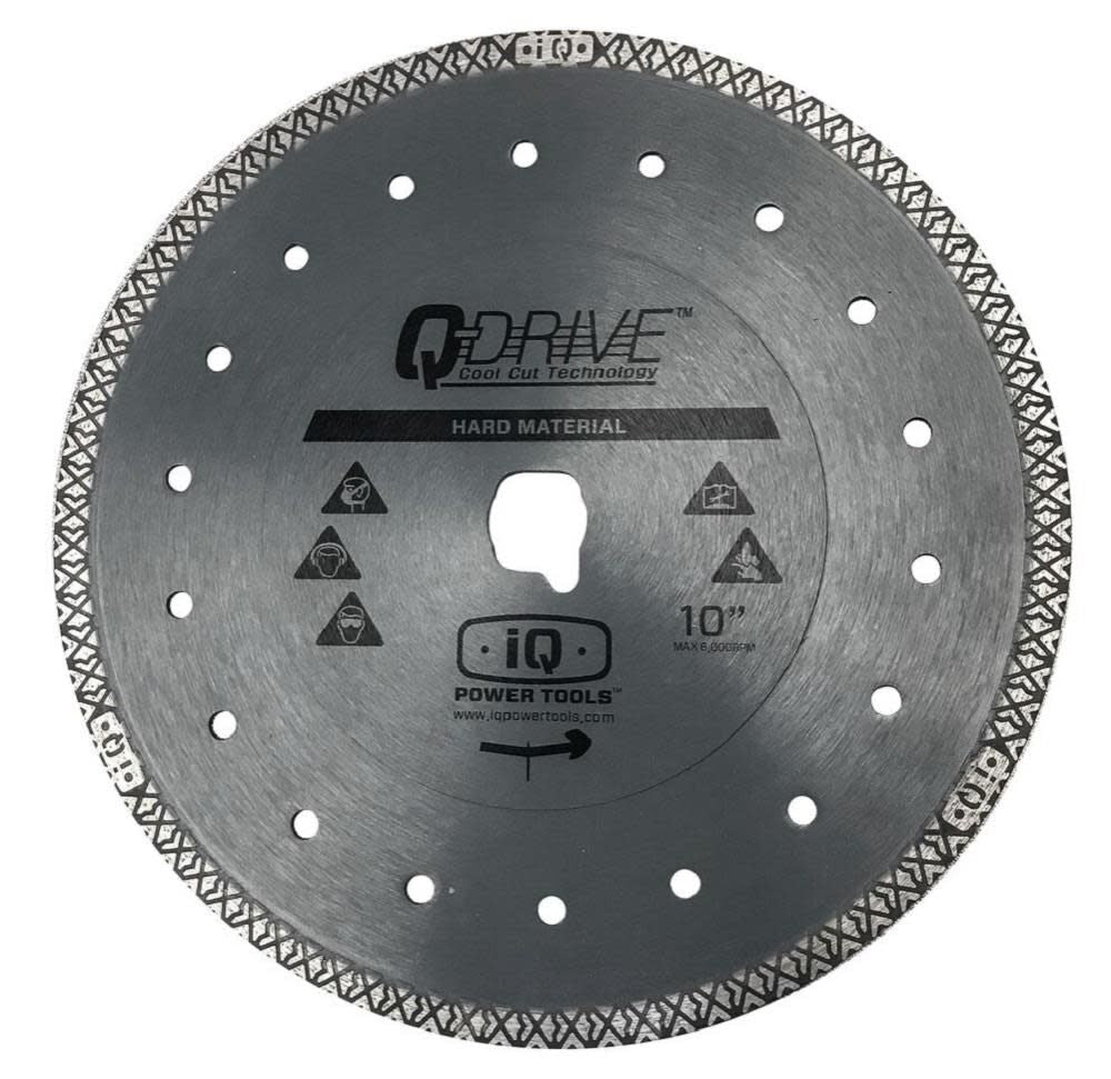 10 in Q-Drive Hard Material Blade TLD10-060P-QDHARDMAT