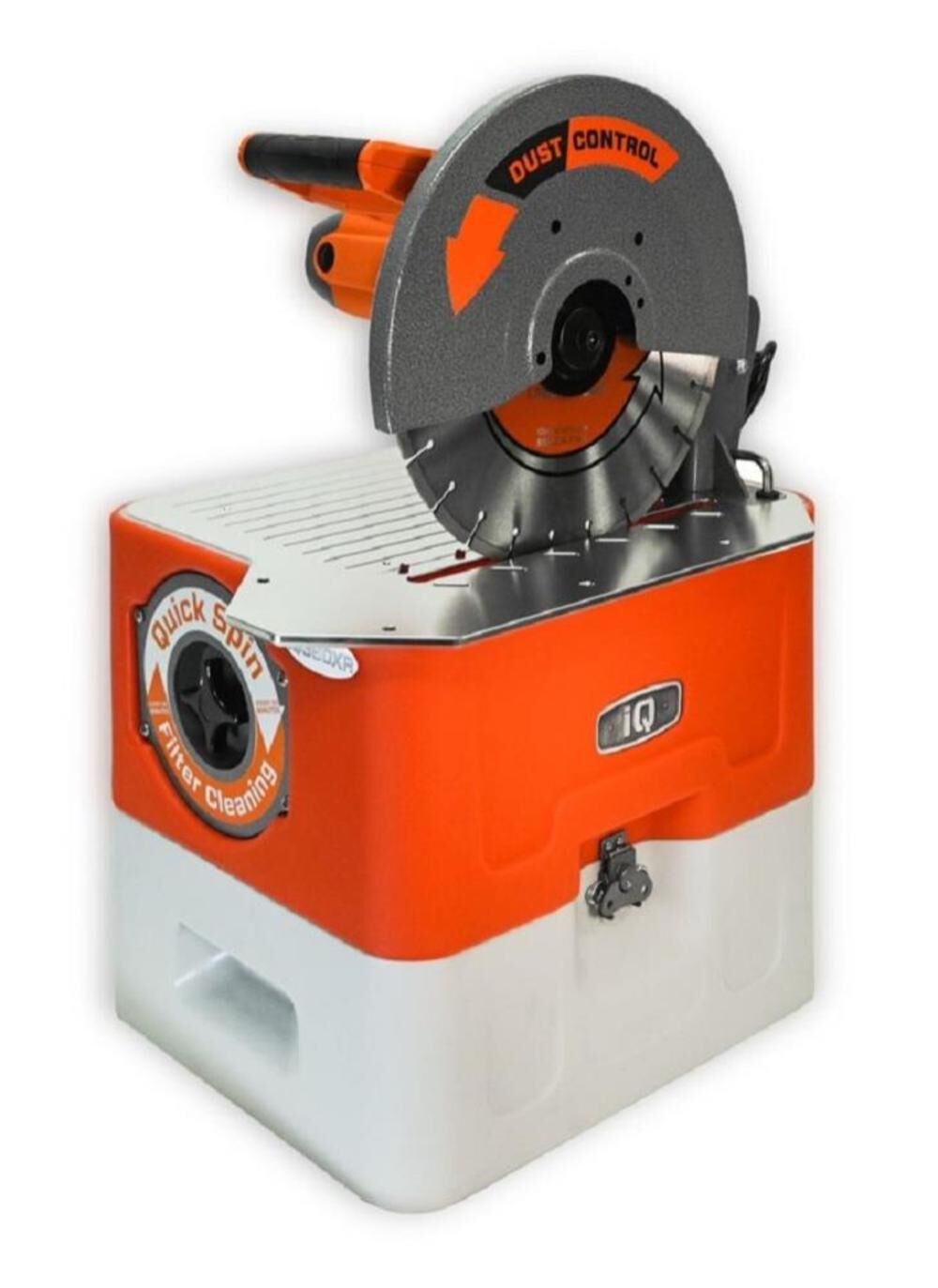 14 in Masonry Saw with Built In Dust Control Vacuum System IQ360XT