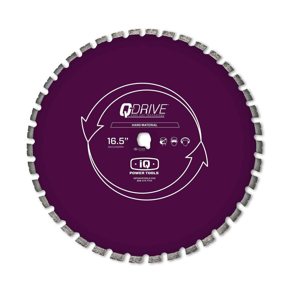 16.5 in Q Drive Arrayed Segmented Super Hard Material Blade MASQX16-125-QD-HM3