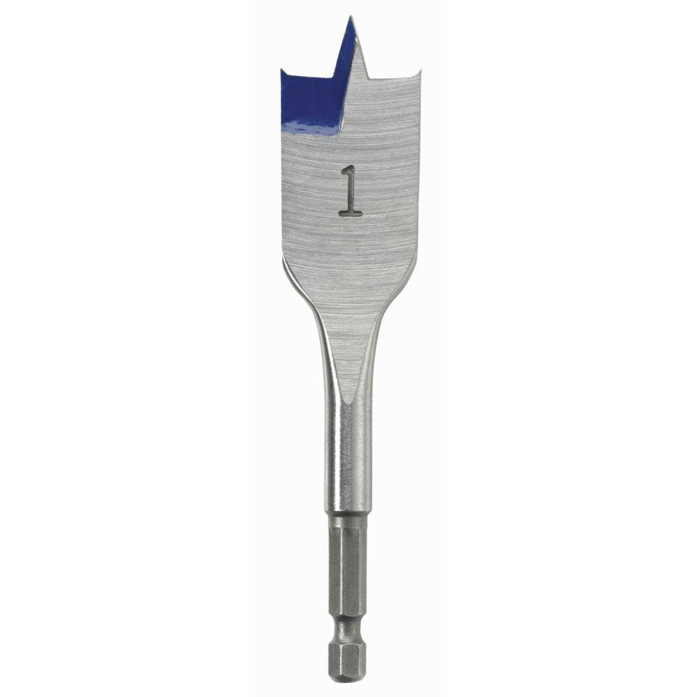 1 In. x 4 In. Blue Groove Spade Drill Bit 87916