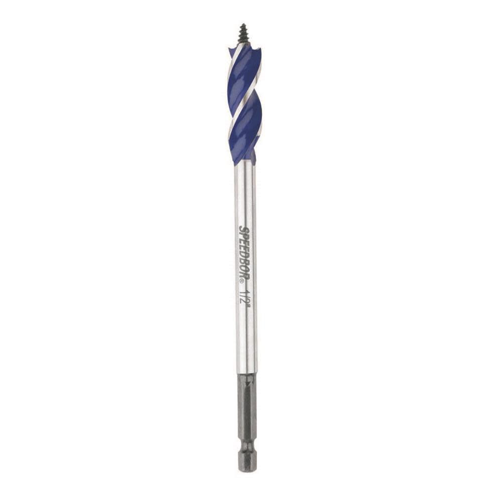 SPEEDBOR MAX 1/2-in x 6-in Woodboring Tri-flute Drill Bit 3041001