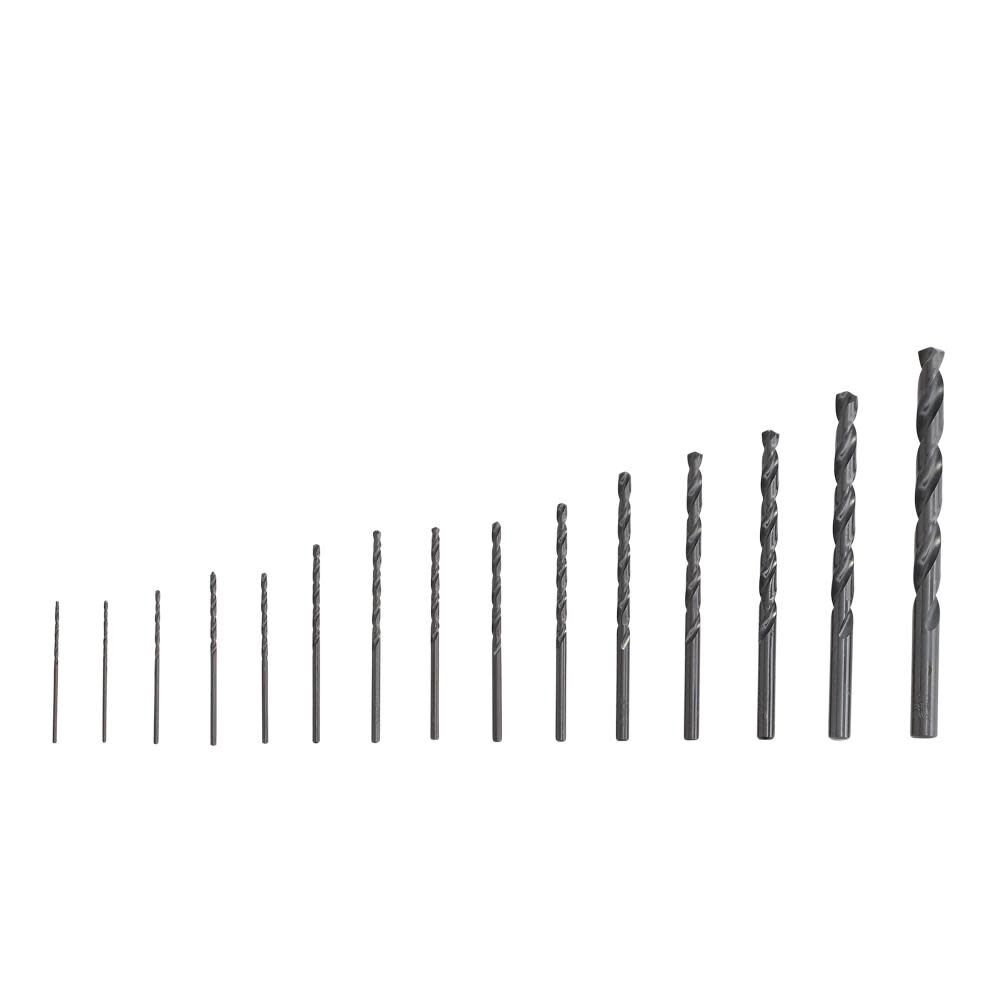 15 piece Black Oxide Drill Bit Set 314015