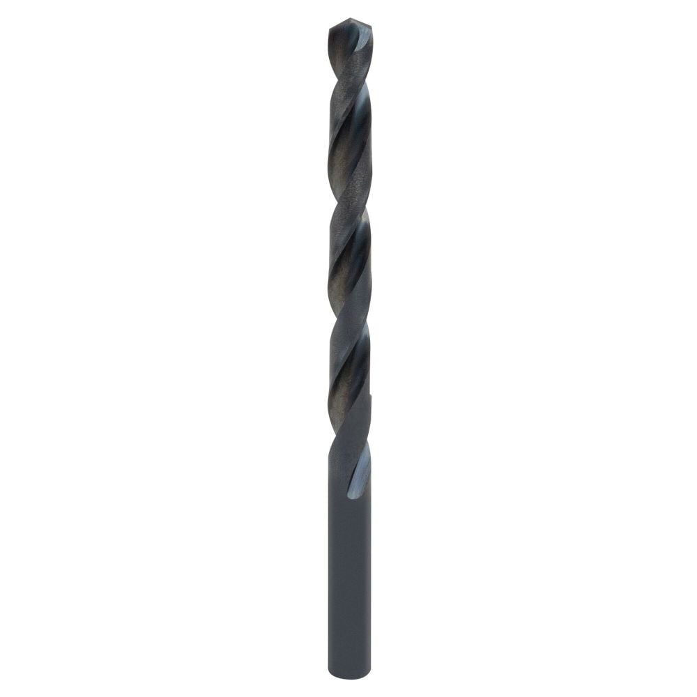 19/64 in Drill Bit Black Oxide 135-Degree Jobber Length 5 Pack 67519