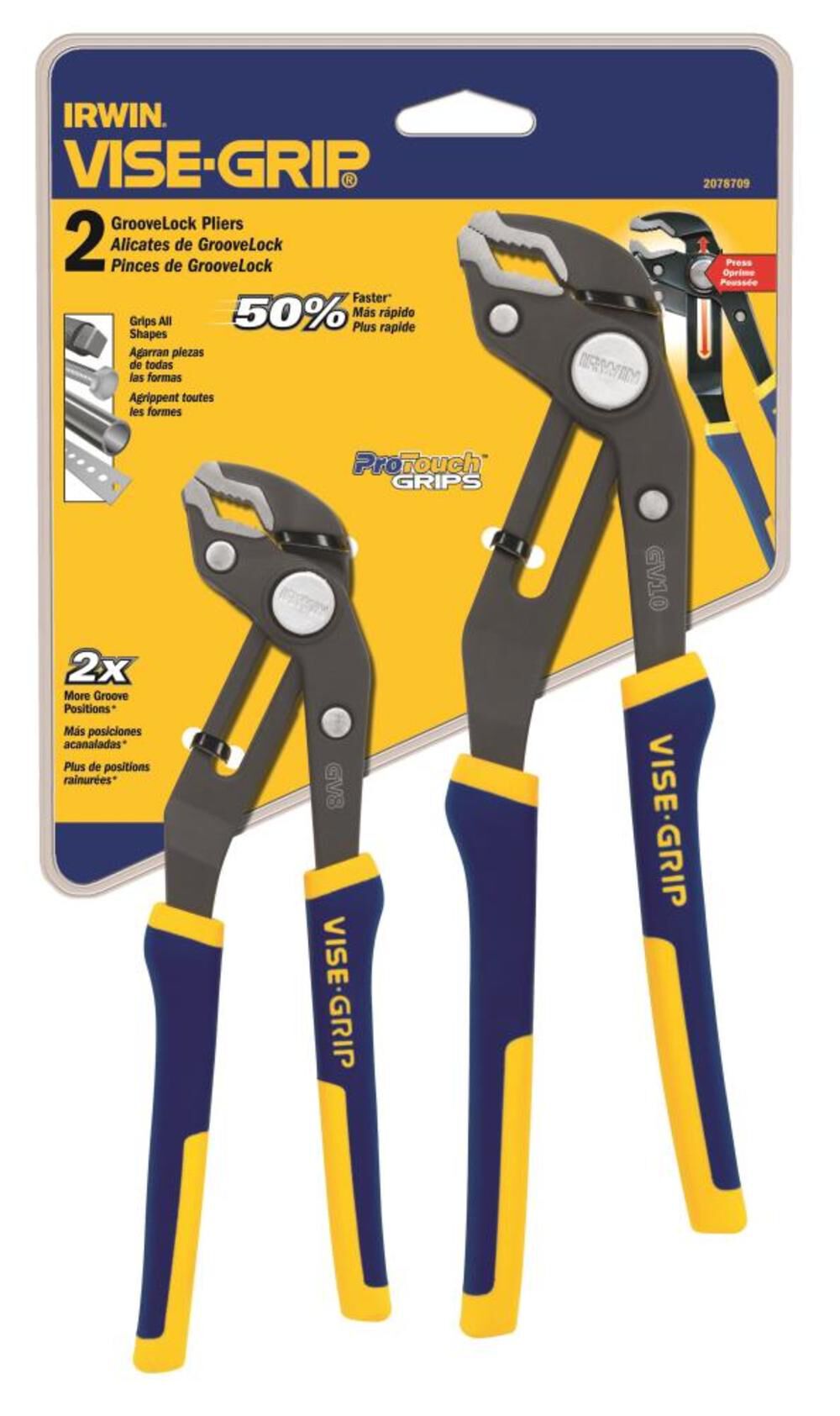 2-Pc Groovelock Pliers Set 2078709