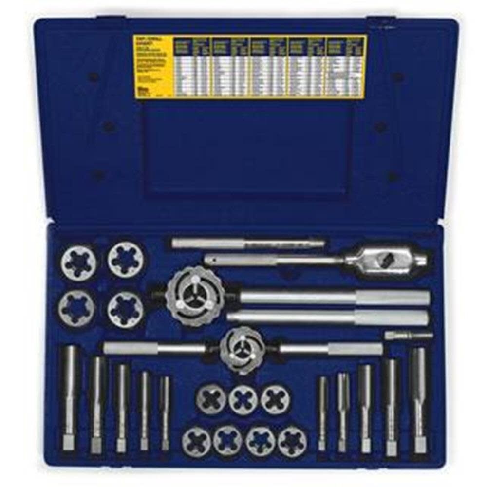 25 Pc. Fractional Tap & Hex Die Set 97094