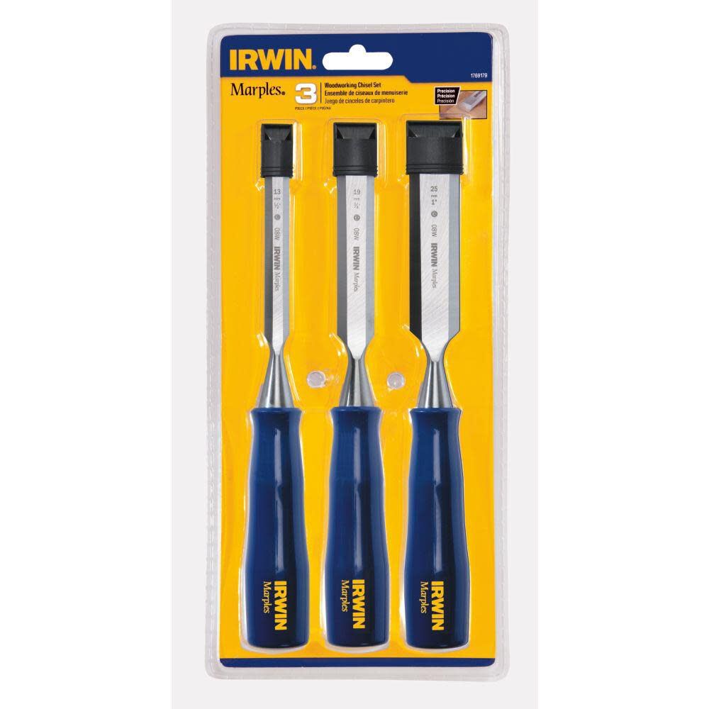 3 Pc. Woodworking Chisel Set 1769179