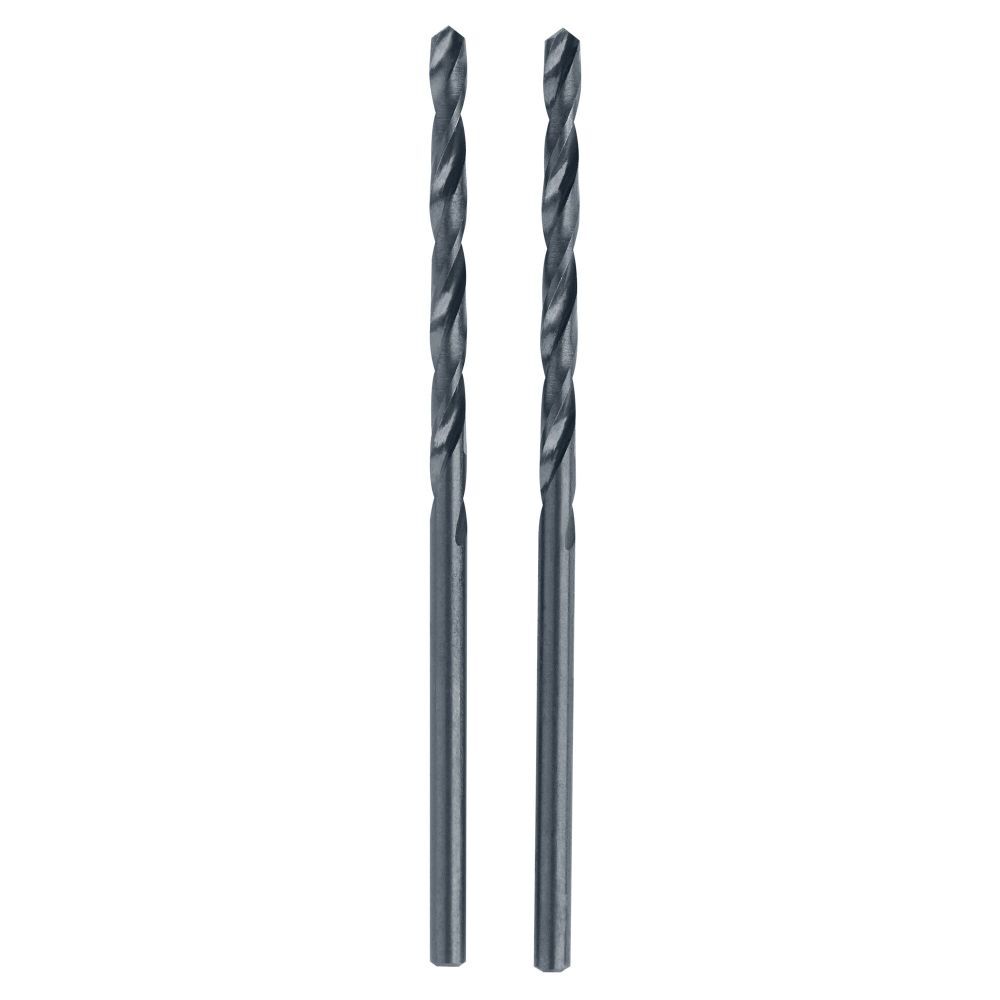 3/32 in Drill Bit Black Oxide HSS Straight Shank, Jobber-Length 67506