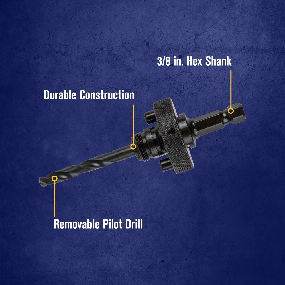 3/8 in Hex Arbor Fit Hole Saw 373003