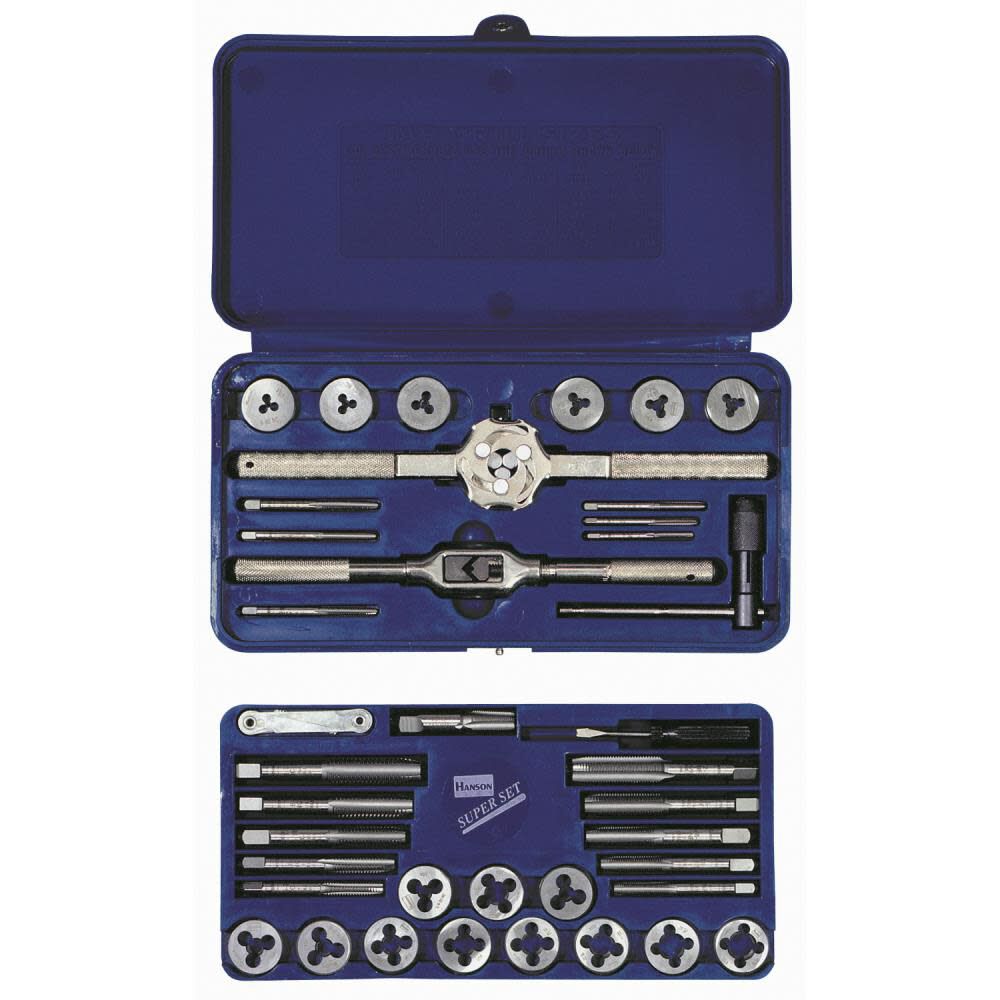 39 piece Tap & Die Set Fractional 23614