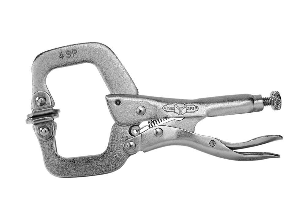 4 In. Locking Clamp with Swivel Pads 4SP