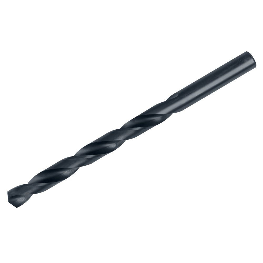 5/16 in Drill Bit Black Oxide HSS Straight Shank, Jobber-Length 67520