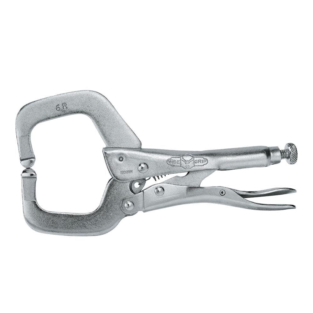 6 In. Locking Clamp with Regular Tips 6RP