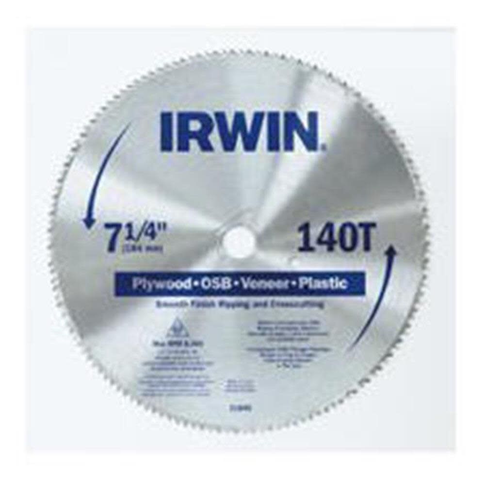 7-1/4 In. 140T Plywood/OSB/Veneer Saw Blade 21840