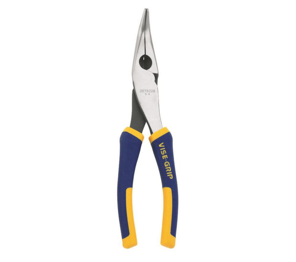 8 In. Bent Long Nose Pliers 2078228