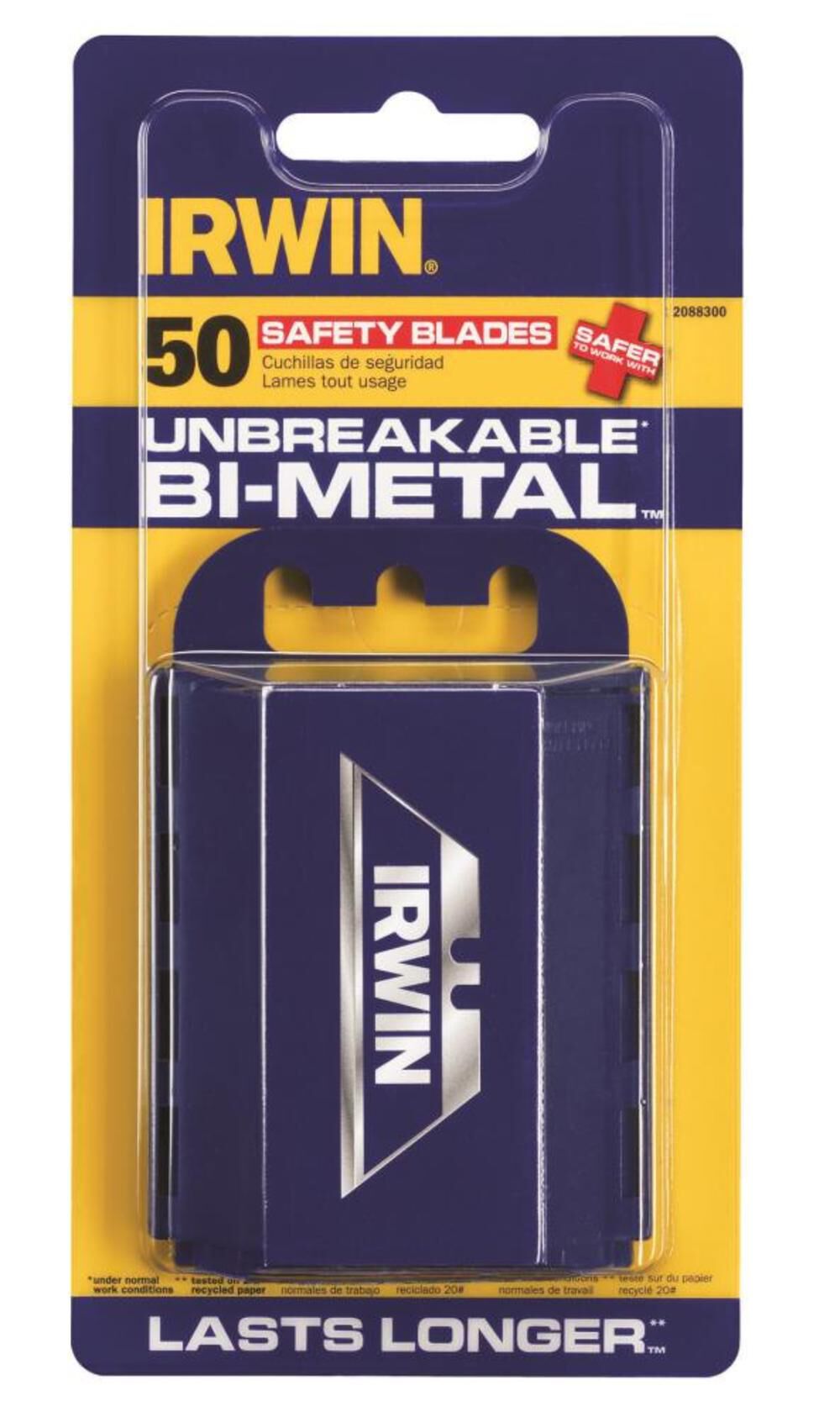 Bi-Metal Safety Utility Knife Blades 50 Pk. 2088300