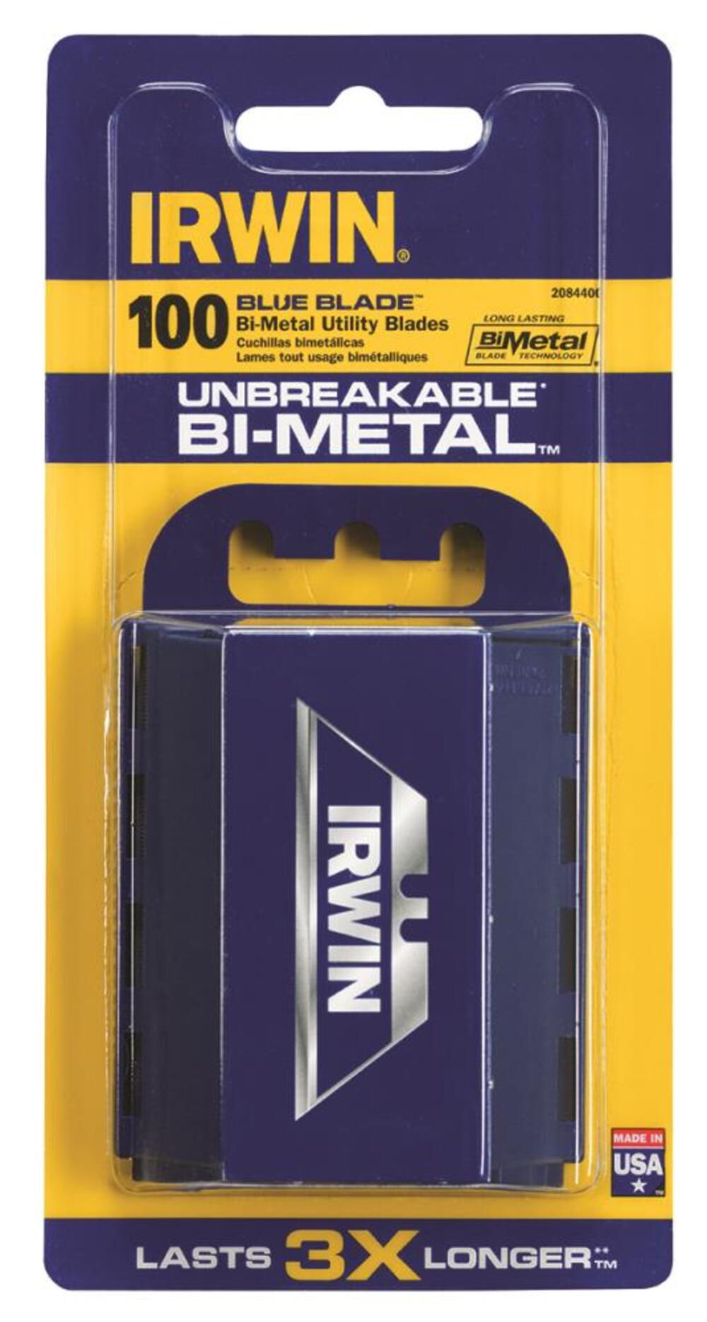 Bi-Metal Utility Knife Blades 100 pk. 2084400
