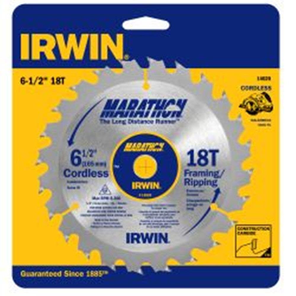 Marathon 6-1/2 In. 18T Cordless Saw Blade 24020