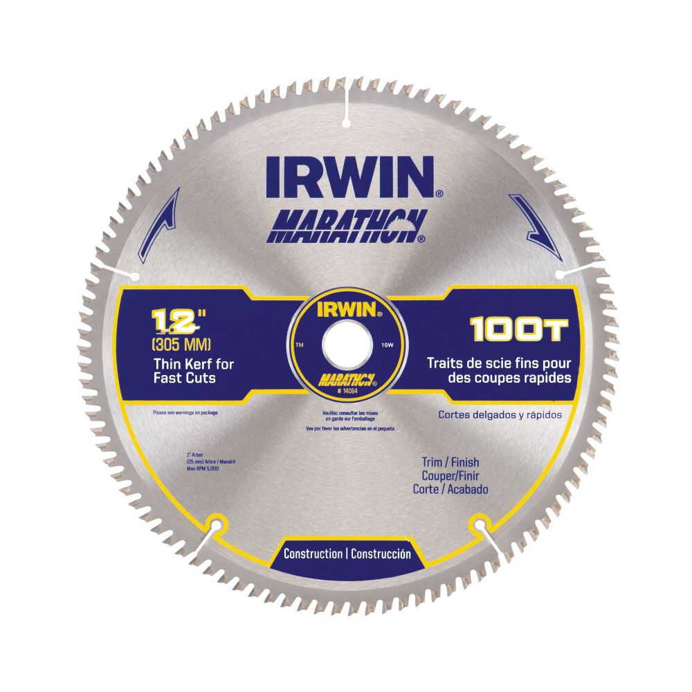 Marathon Carbide Table / Miter Circular Blade 12-Inch 100 14084