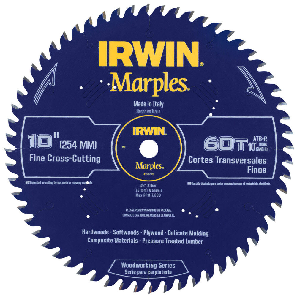 Marples WW CSB 10 In. 60T AT+R 1807369