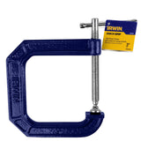 Quick-Grip 100 Series Deep Throat C-Clamp, 3 in By 4 1/2 in 225134