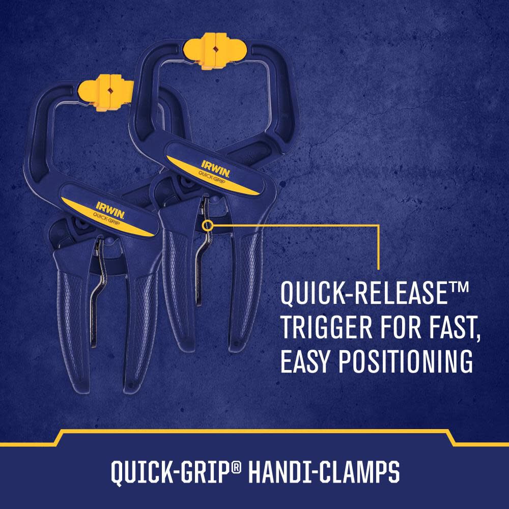 Quick-Grip Clamp Set 8pc IRHT83220