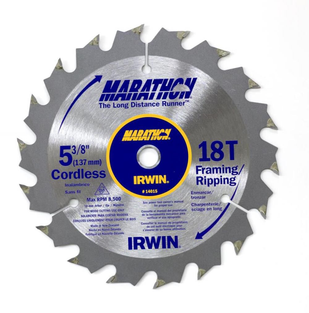 Saw Blade 5-3/8 In. 18T 14015