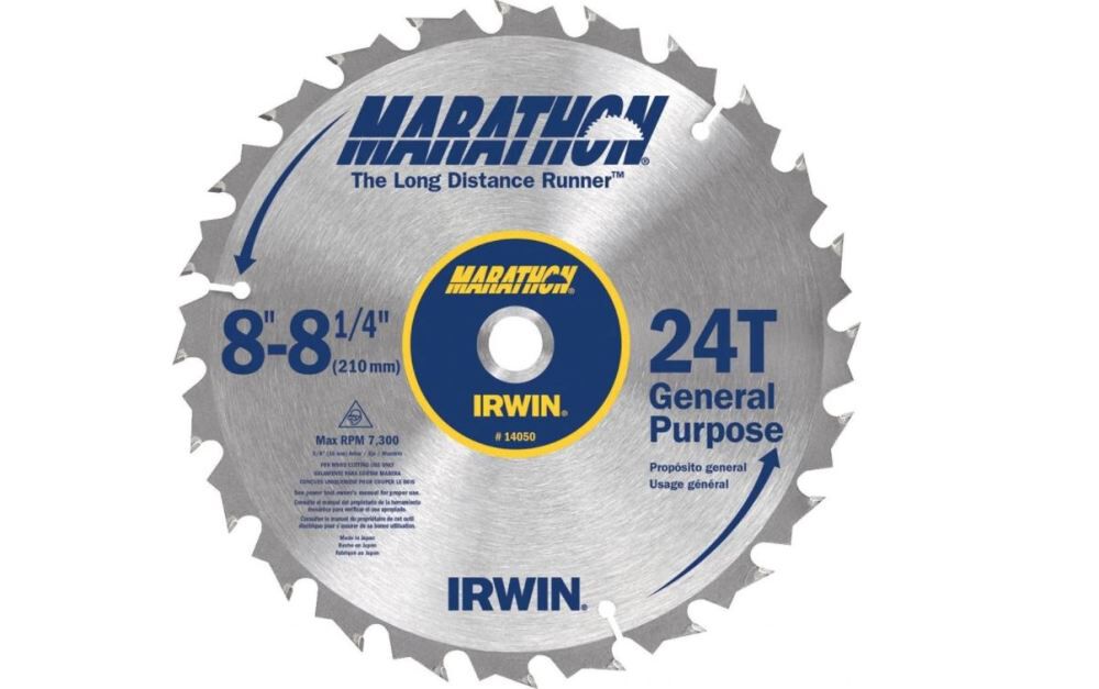 SAW BLADE 8 1/4in 24T MARATHON CD 14050ZR