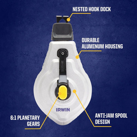 STRAIT-LINE 6:1 100-ft Chalk Reel IWHT48445