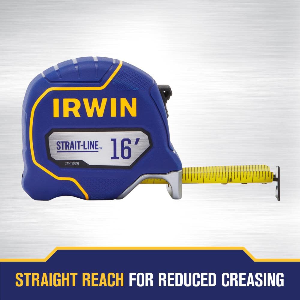 STRAIT-LINE 16-ft Tape Measure IWHT39391S