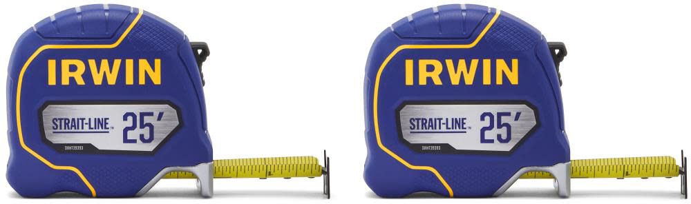 STRAIT-LINE 2-Pack 25-ft Tape Measure IWHT39396S