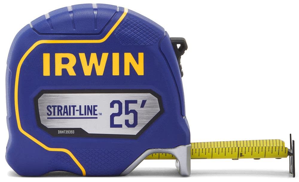 STRAIT-LINE 25-ft Tape Measure IWHT39393S