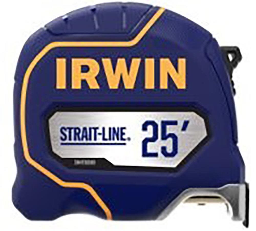 STRAIT-LINE 25-ft Tape Measure IWHT39393S