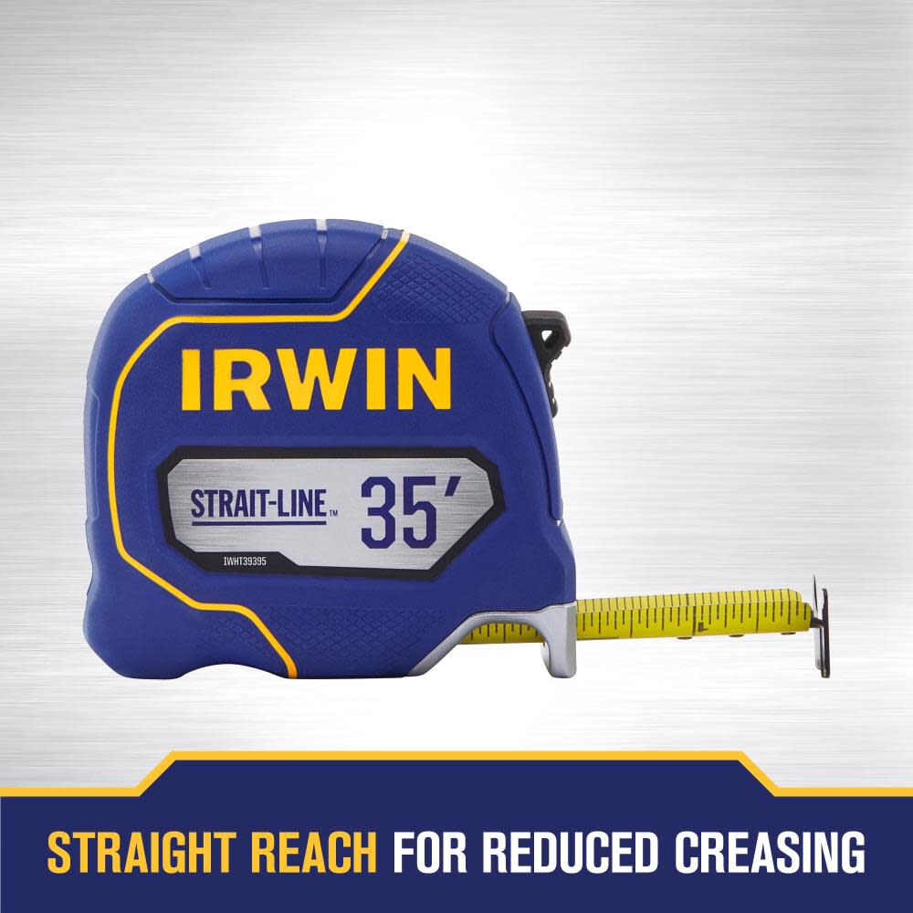 STRAIT-LINE 35-ft Tape Measure IWHT39395S