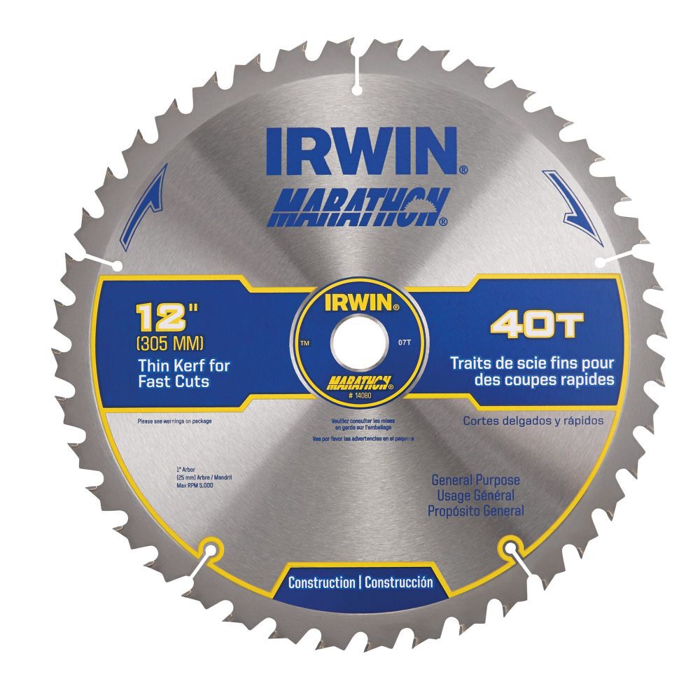 Tools Marathon Carbide Table / Miter Circular Blade 12in 14080