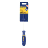 Torquezone Slotted Screwdriver, Cabinet, 1/8 in X 4 in 1948737