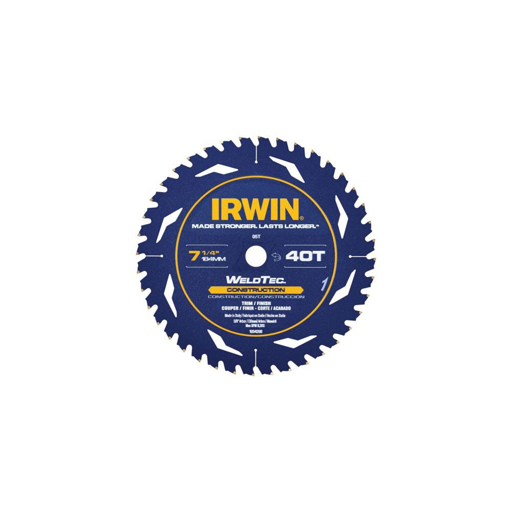 Trim/Finish 7 1/4 in 40T Saw Blade 1934299