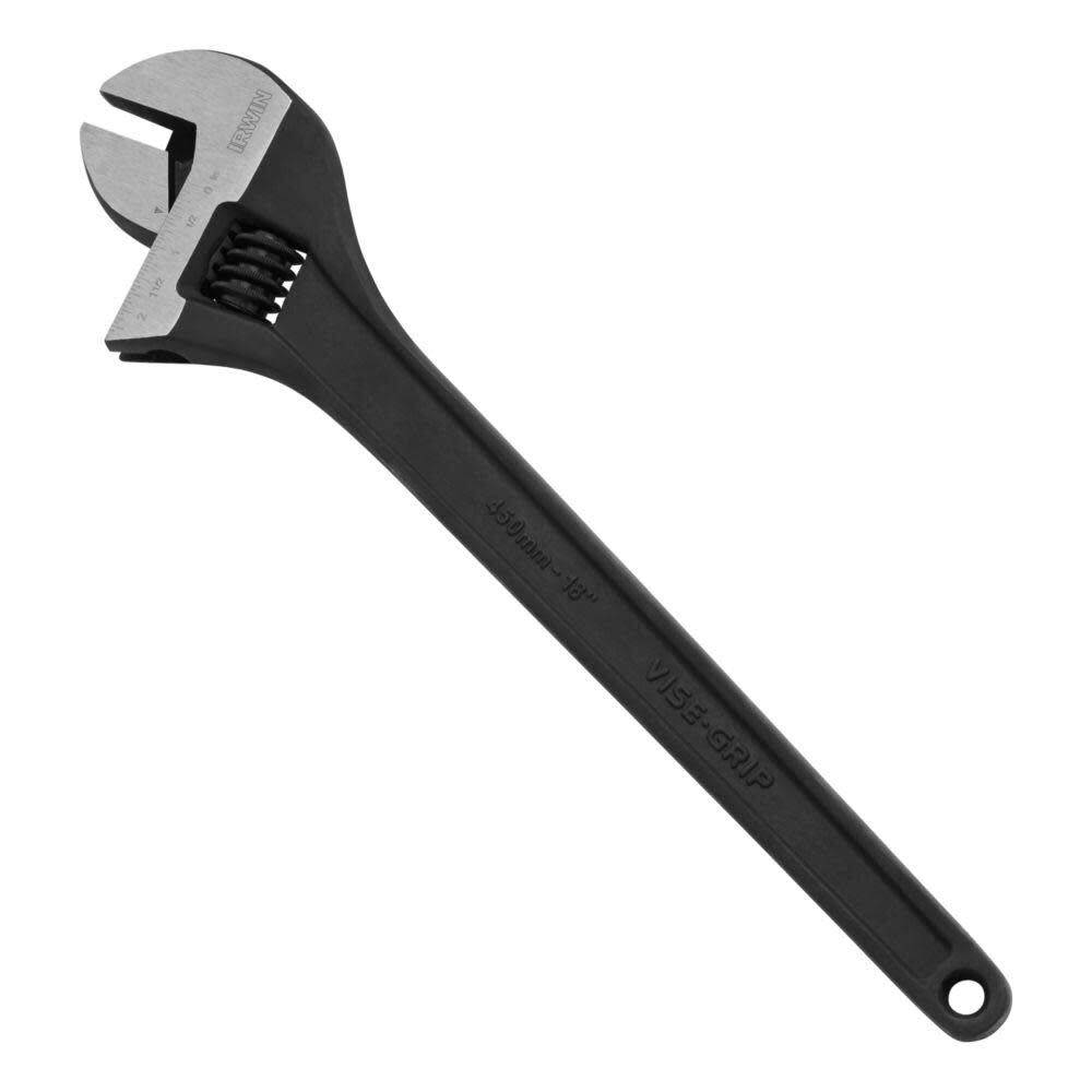 VISE-GRIP 18-in Black Oxide Adjustable Wrench 1913190