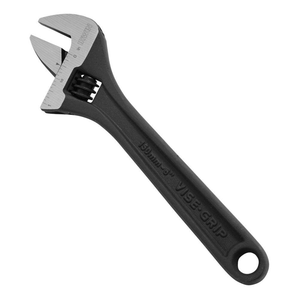 VISE-GRIP 6-in Black Oxide Adjustable Wrench 1913185