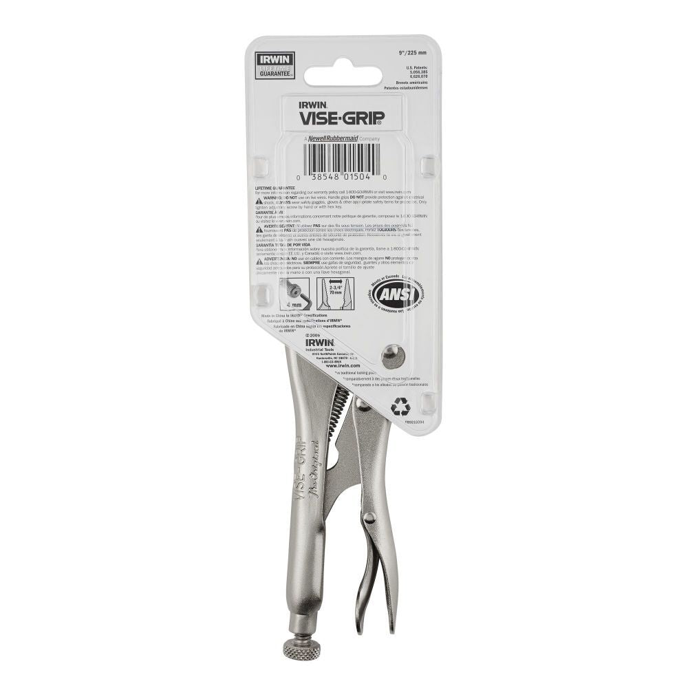 Vise-Grip 9 in Locking Pliers with Wire Cutter 1502L3