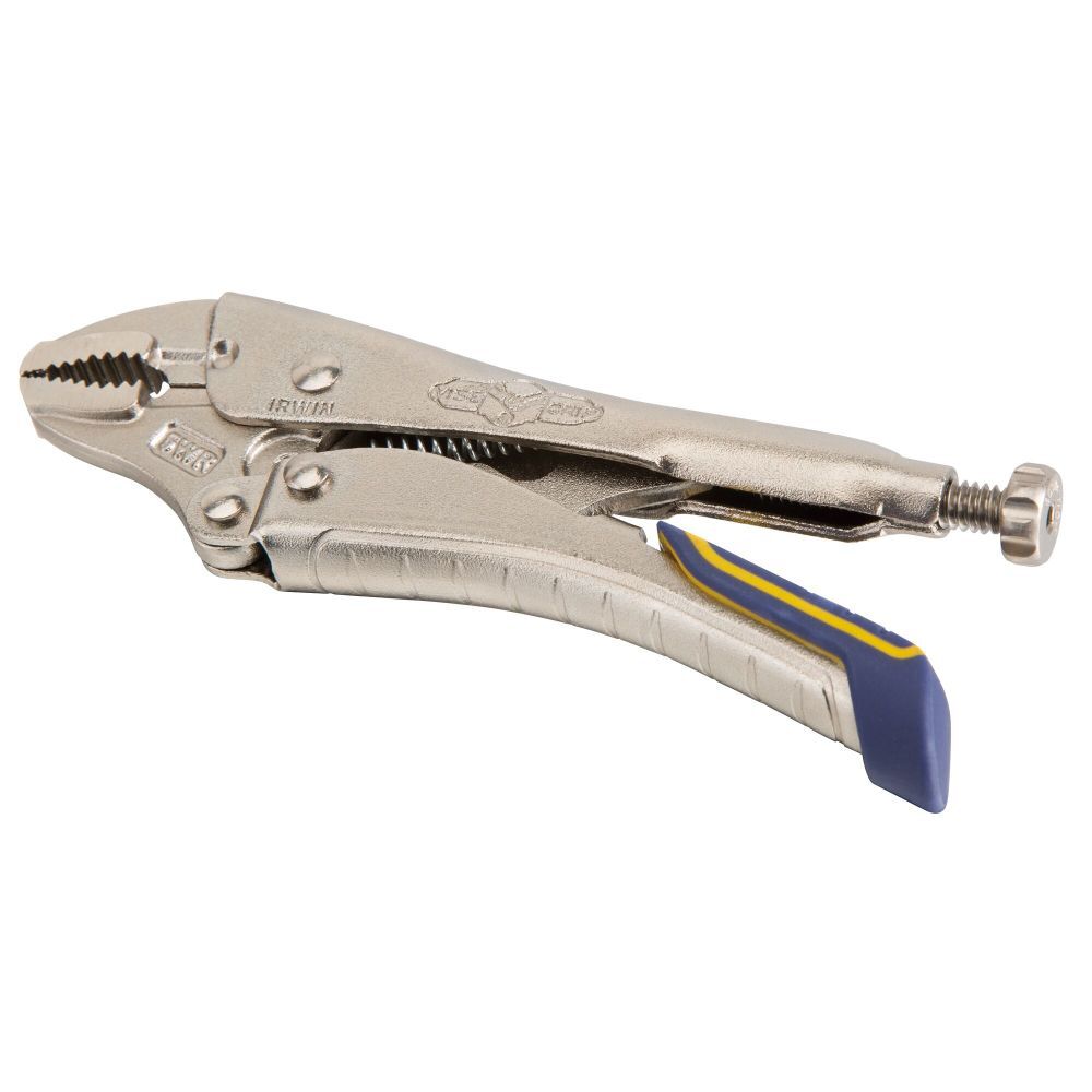 Vise-Grip Locking Pliers, Fast Release Curved Jaw IRHT82581