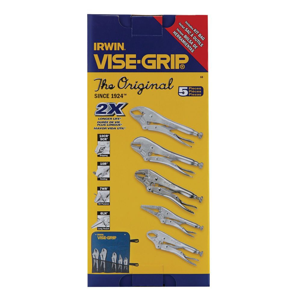 Vise-Grip Original Locking Pliers Set 5pc 68