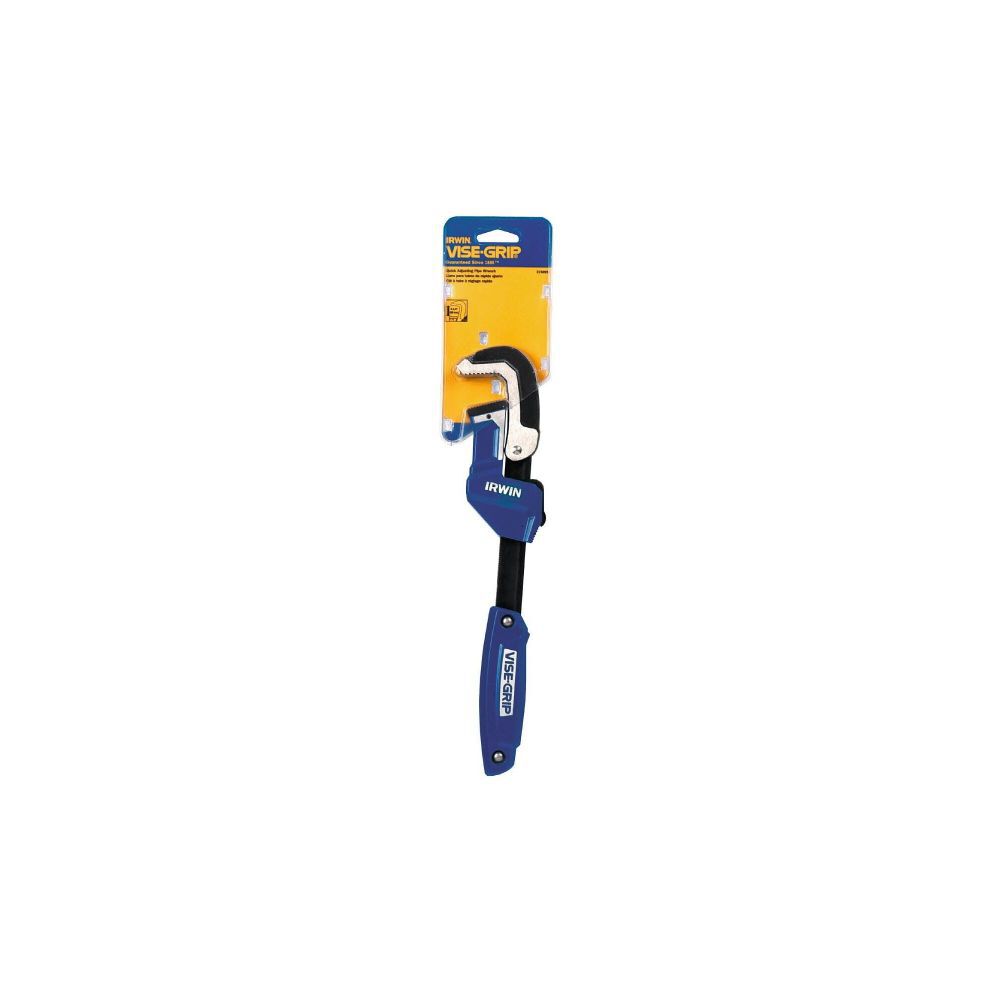 Vise Grip Pipe Wrench 11in Aluminum Quick Adjust 274001SM