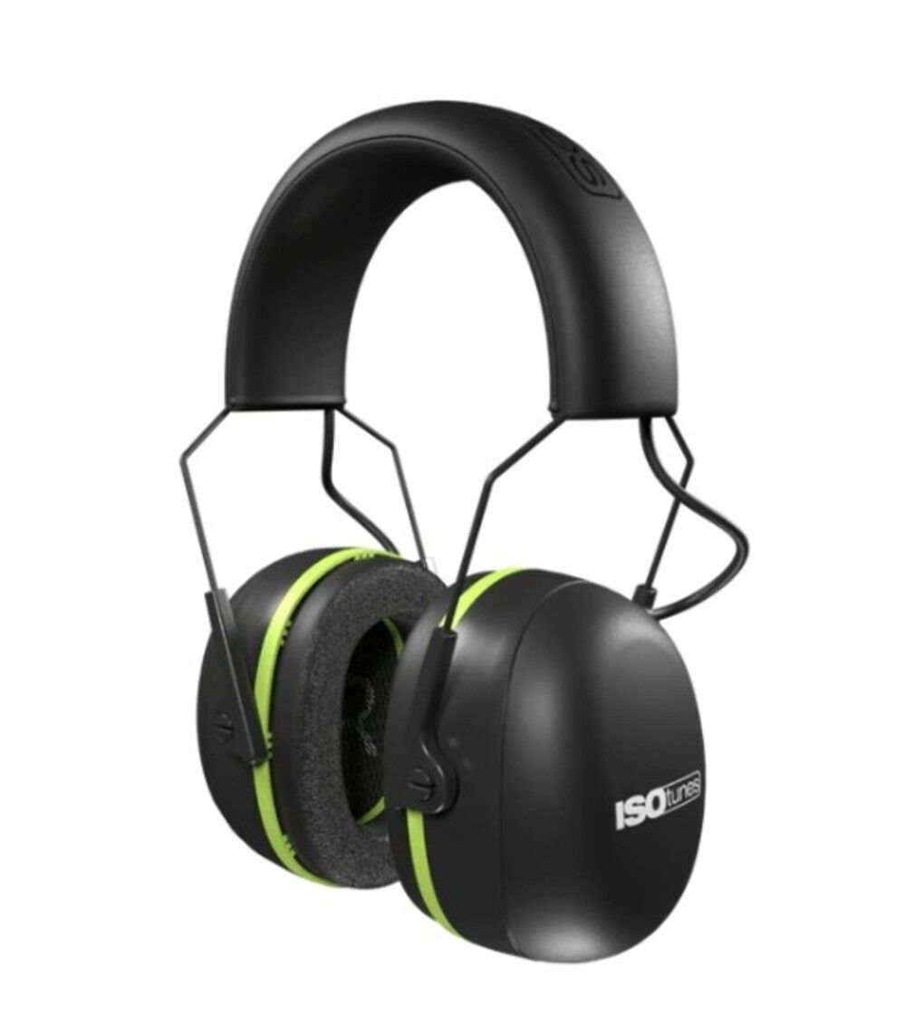 AIR DEFENDER Earmuff Bluetooth Black/Safety Green IT-46