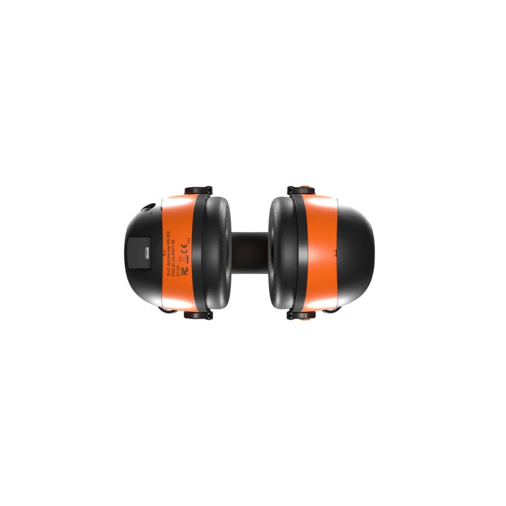 Air Defender EN352 Bluetooth Earmuff Orange/Black 79 dB IT-47
