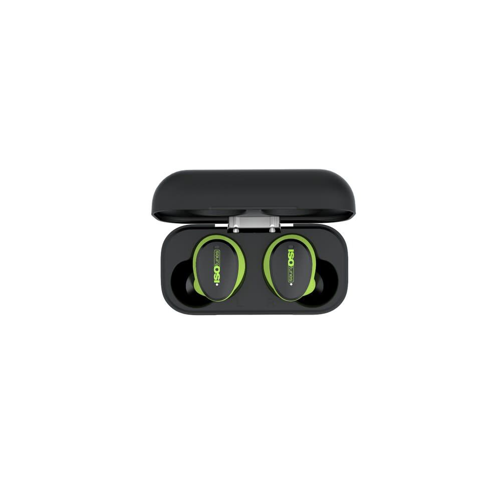 Haven Earbuds Bluetooth 25dB Safety Green IT-16