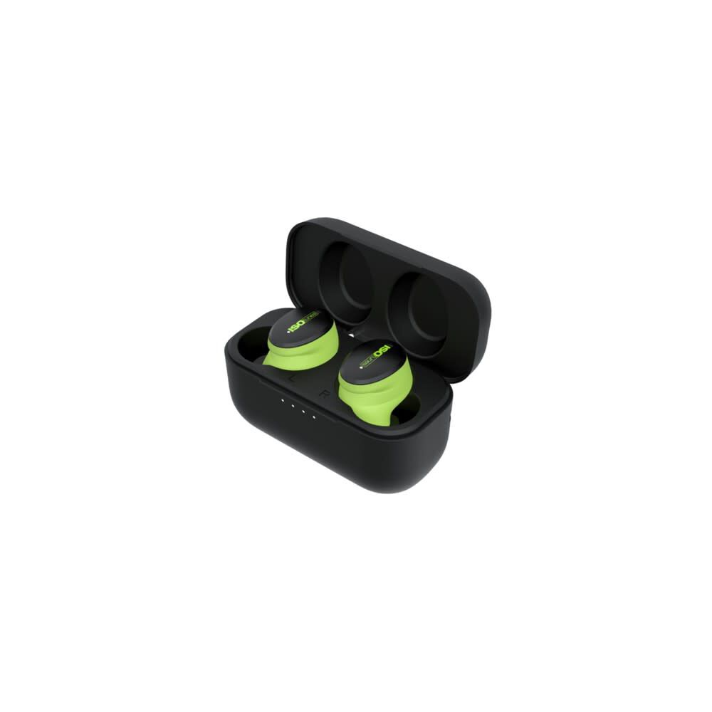 Haven Earbuds Bluetooth 25dB Safety Green IT-16